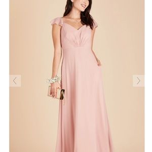 Dusty rose bridesmaid dress